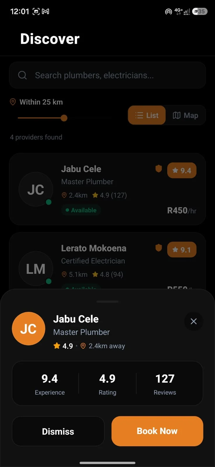 Provider Profiles & Ratings